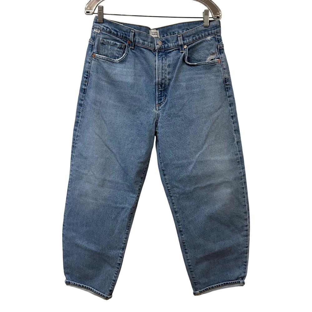 Citizens of Humanity Premium Vintage Tapered Barrel Wide Leg Jeans Size 32